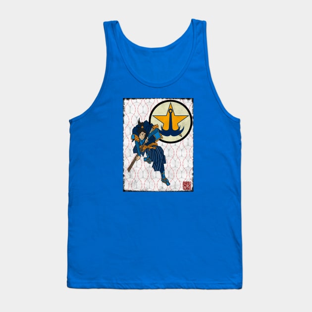 Baseball Samurai 007 Tank Top by BennySensei